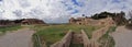 Napoli - Panoramica dei ruderi della Villa di Pollione