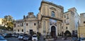 Napoli - Panoramica della Chiesa di Santa Maria della Fede dalla piazza