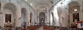 Napoli - Panoramica interna della Chiesa di Santa Maria di Montesanto