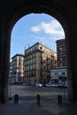 Napoli - Scorcio da Porta Capuana Royalty Free Stock Photo