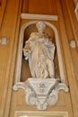 Napoli - Statua di San Pietro nella Chiesa di San Giorgio Maggiore
