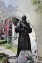 Napoli - Statua di San Pio in Via Foria