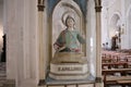 Napoli - Statua di Sant\'Apollonia nella Chiesa di San Giacomo degli Spagnoli Royalty Free Stock Photo