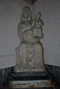 Napoli - Statua nella Chiesa di Sant`Antonio Abate