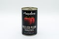 Napolina Branded Peeled Plum Tomatoes in recyclable tin can and recyclable ring pull lid
