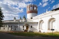 Naprudnaya tower of Novodevichy Convent and House of Sophia Alekseevny.Moscow, Russia Royalty Free Stock Photo