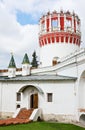 Naprudnom tower of Novodevichy Convent, Moscow Royalty Free Stock Photo