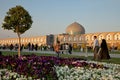 Naqsh-e Jahan Square in Isfahan City Royalty Free Stock Photo