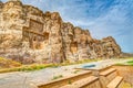 Naqsh-e Rustam Panorama Royalty Free Stock Photo