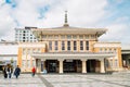 Nara city tourist information center in Nara, Japan