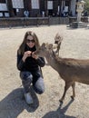 Nara Deer Park close to Kyoto and Osaka, Japan