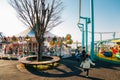 Ikoma Sanjo amusement park in Nara, Japan