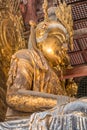 Akashagarbha or Kokuzo Bosatsu statue (Bodhisattva of Wisdom and Memory) at Daibutsu-den (Great Buddha Hall) in Todai-ji Temple Royalty Free Stock Photo