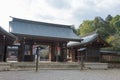 Yoshino Shrine in Yoshino, Nara, Japan. The Shrine was originally built in 1892 Royalty Free Stock Photo