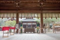 Yoshino Shrine in Yoshino, Nara, Japan. The Shrine was originally built in 1892