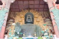 Giant Buddha Statue Daibutsu at Todaiji Temple in Nara, Japan. It is part of UNESCO World Heritage