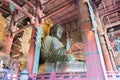 Giant Buddha Statue Daibutsu at Todaiji Temple in Nara, Japan. It is part of UNESCO World Heritage