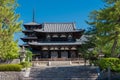 Horyuji Temple in Nara, Japan. It is part of UNESCO World Heritage Site - Historic Monuments of