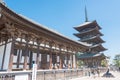 Kofukuji Temple in Nara, Japan. It is part of UNESCO World Heritage Site - Historic Monuments of