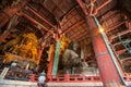 NARA, JAPAN - MARCH 12, 2012: Todaiji temple (location of Great Royalty Free Stock Photo
