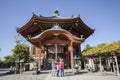Nanendo Southern Round Hall at Kofukuji in Nara, Japan