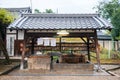Nara, Japan - November 14, 2017 :Traditional Japanese Shinto was Royalty Free Stock Photo