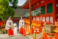 Wedding ceremony in the Kasuga Taisha Shrine, Nara