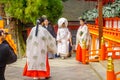 Wedding ceremony in the Kasuga Taisha Shrine, Nara