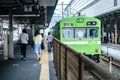 Nara Line Train in Kyoto, Japan - JR Station - JR West