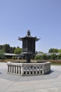 Nara, 13th may: Octogonal Lantern from Todai-ji Temple in Nara Park Complex of Nara City in Japan