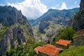 Naranjo de Bulnes peak Urriellu in Picos de Europa Royalty Free Stock Photo