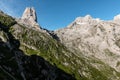 Naranjo de Bulnes in Picos de Europa National Park, Asturias in Spain