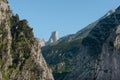 Naranjo de Bulnes in Picos de Europa National Park, Asturias in Spain