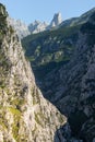 Naranjo de Bulnes in Picos de Europa National Park, Asturias in Spain