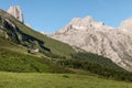 Naranjo de Bulnes or Picu Urriellu in Picos de Europa National Park, Asturias in Spain Royalty Free Stock Photo