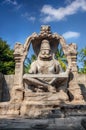 Narasimha statue in Hampi
