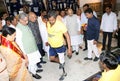 BJP President Amit Shah meet disable children and visit Narayan Seva Sansthan Royalty Free Stock Photo