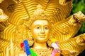 Narayana statue in chiangmai Thailand Royalty Free Stock Photo