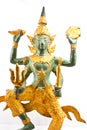 NARAYANA THAI SCULPTURE Royalty Free Stock Photo