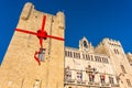 Town hall of Narbonne, in Aude in Occitanie, France