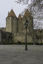 Narbonne Gate, Carcassonne, France, 24th February 2018