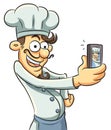 Narcissistic Chef Royalty Free Stock Photo