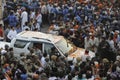 Narendra Modi in Varanasi. Royalty Free Stock Photo