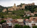 Narikala castle in old Tbilisi