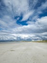 Narin Strand is a beautiful large beach in County Donegal Ireland. Royalty Free Stock Photo