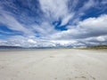 Narin Strand is a beautiful large beach in County Donegal Ireland. Royalty Free Stock Photo