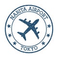 Narita Airport Tokyo logo.