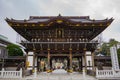 Naritasan Shinshoji Temple attached Naritasan Park - Highly Popular Buddhist temple complex in Narita City Royalty Free Stock Photo