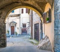 Narni, ancient town in the Province of Terni. Umbria, central Italy. Royalty Free Stock Photo