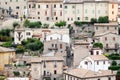 Narni, Italy. Beautiful view of historic center of the small ancient hilltown Narni